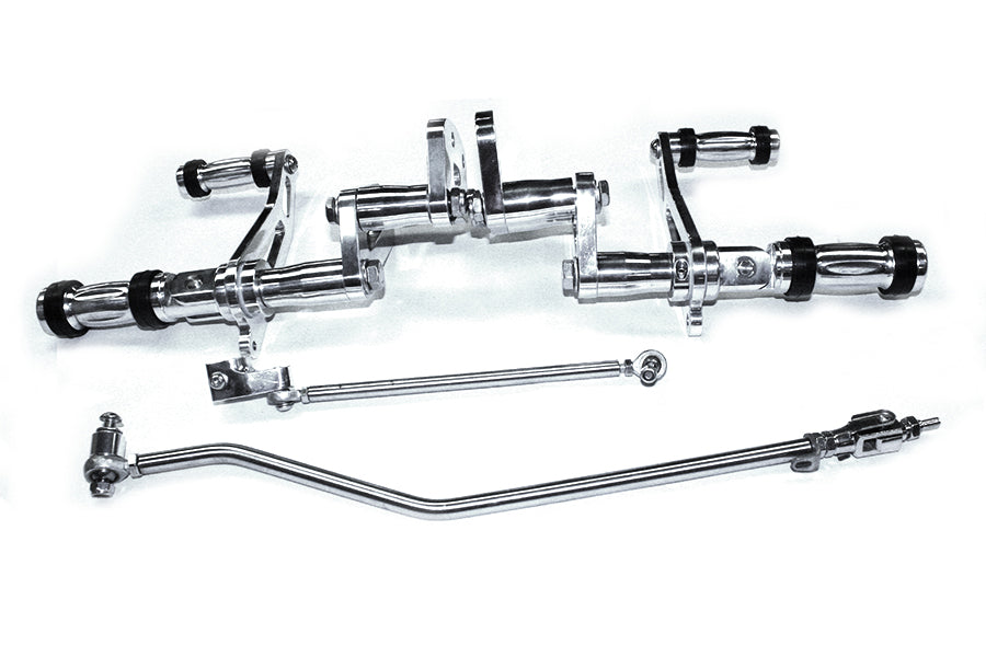 22-0797 - Billet Forward Control Kit Polished by V-Twin