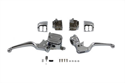 22-0803 - Contour Style Dual Disc Handlebar Control Kit by V-Twin