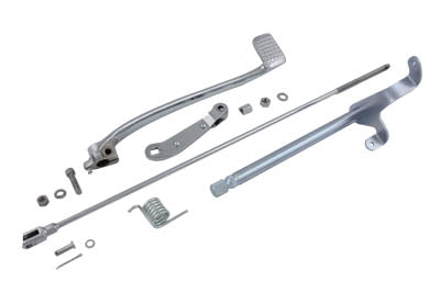 22-0811 - Brake Pedal Linkage Kit Rear Chrome by V-Twin