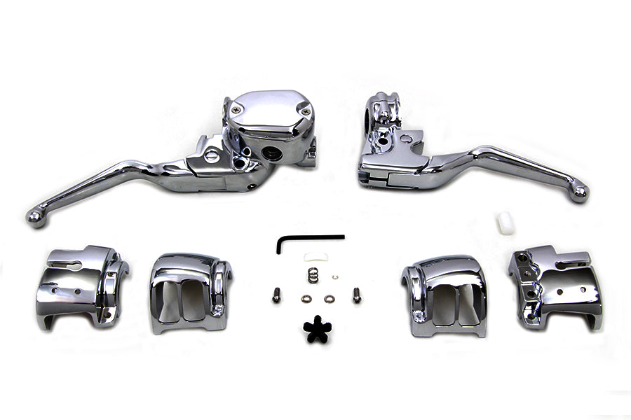 22-0839 - Handlebar Control Kit Chrome by V-Twin