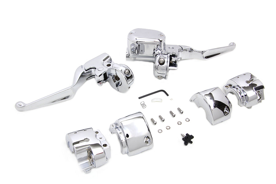 22-0841 - Handlebar Control Kit Chrome by V-Twin