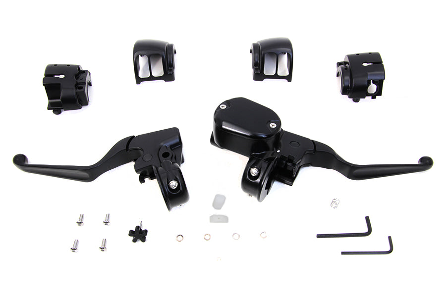 22-0842 - Handlebar Control Kit Black by V-Twin