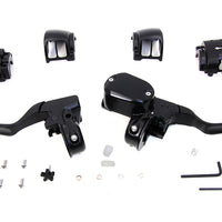 22-0842 - Handlebar Control Kit Black by V-Twin