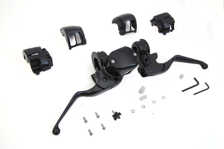 22-0842 - Handlebar Control Kit Black by V-Twin