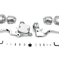 22-0877 - Chrome Handlebar Control Kit by V-Twin