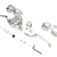 22-0877 - Chrome Handlebar Control Kit by V-Twin