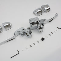 22-0877 - Chrome Handlebar Control Kit by V-Twin