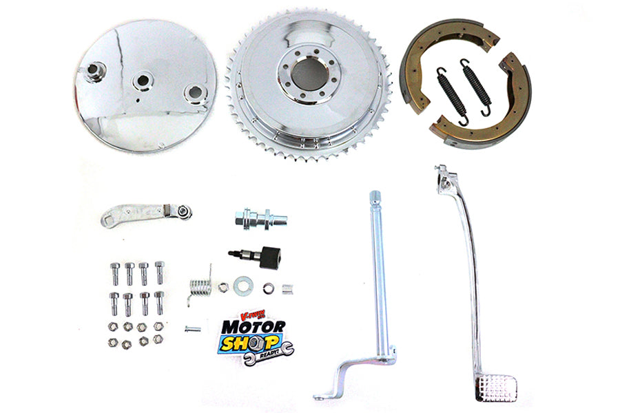 22-0890 - Rear Brake Kit Chrome by V-Twin