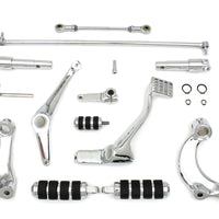 22-0900 - Chrome Forward Control Kit by V-Twin