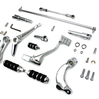 22-0900 - Chrome Forward Control Kit by V-Twin
