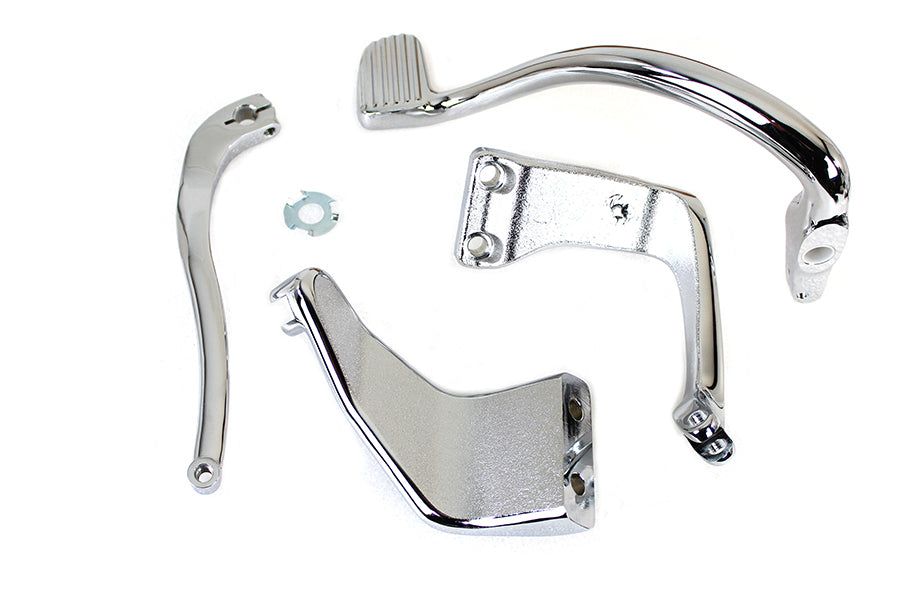 22-0956 - Chrome Further Forward Mid Control Kit by V-Twin