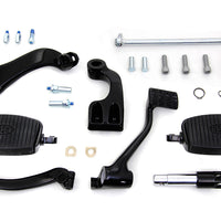 22-0962 - Black 3  Extension Control Kit with Mini Footboards by V-Twin