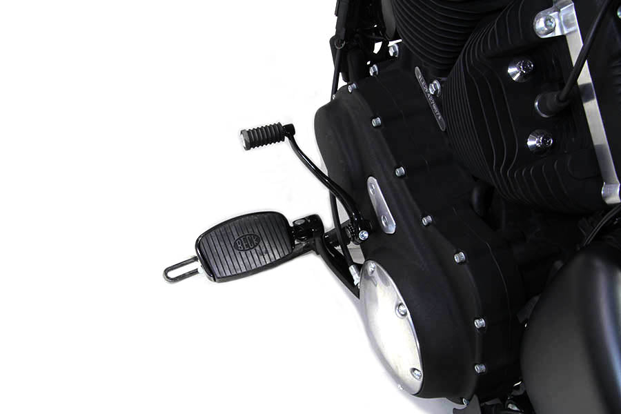 22-0962 - Black 3  Extension Control Kit with Mini Footboards by V-Twin