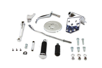 22-1002 - Chrome Replica Shifter Control Kit by V-Twin