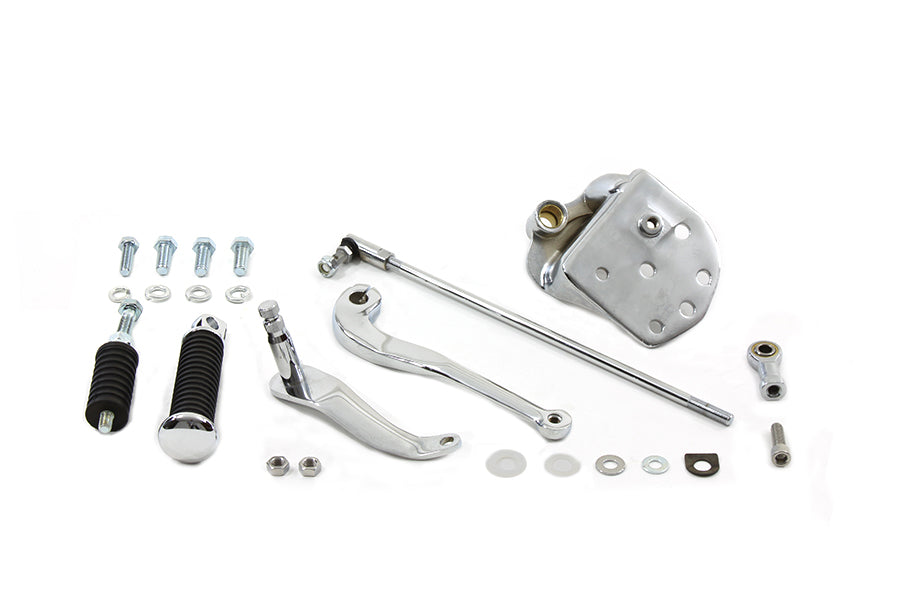 22-1009 - Chrome Replica Shifter Control Kit by V-Twin