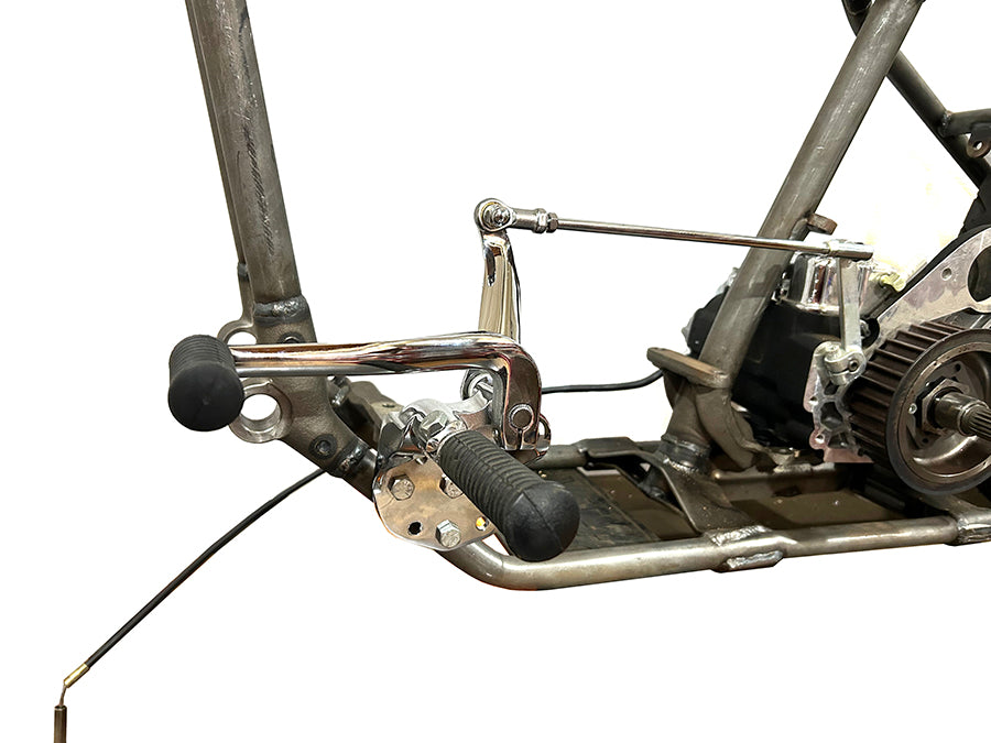 22-1009 - Chrome Replica Shifter Control Kit by V-Twin