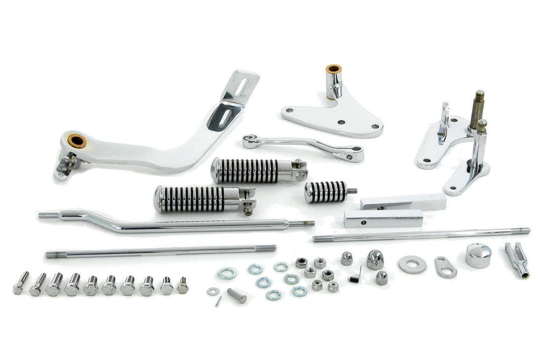 22-1035 - Chrome Forward Control Set by V-Twin