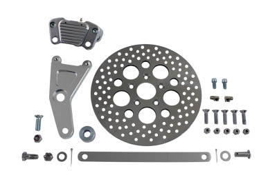 22-1067 - GMA Anodized Rear Caliper Conversion Kit and 11-1/2 inch Dis by V-Twin