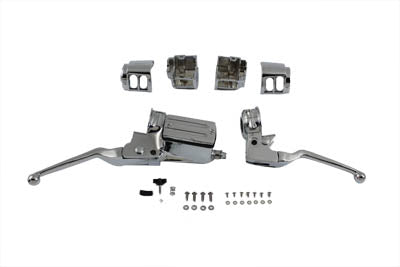 22-1076 - Chrome Handlebar Control Kit by V-Twin
