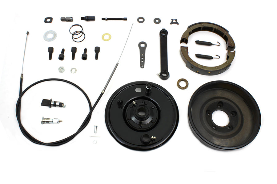 22-1084 - Spring Fork Front Brake Kit Black by V-Twin