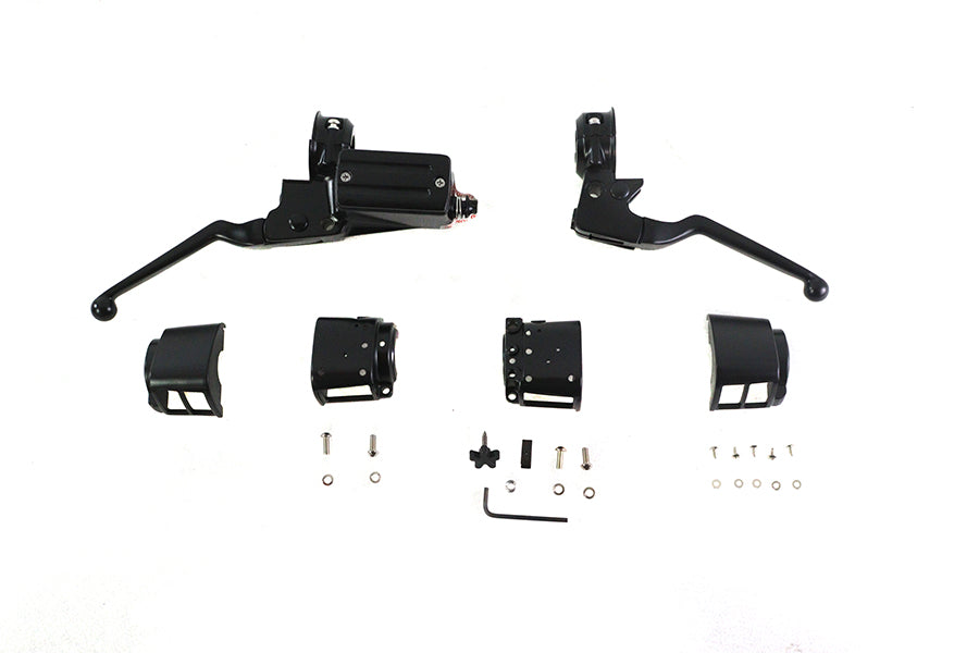 22-1164 - Handlebar Control Kit Black by V-Twin