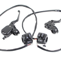 22-1526 - Handlebar Control Kit Black by V-Twin