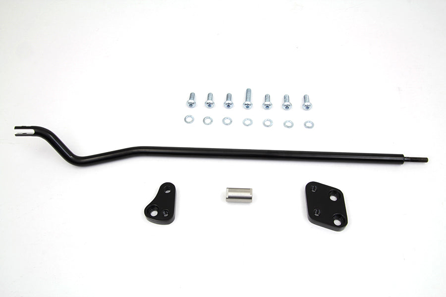 22-1679 - Reduced Reach Forward Control Adapter Kit Gloss Black by V-Twin