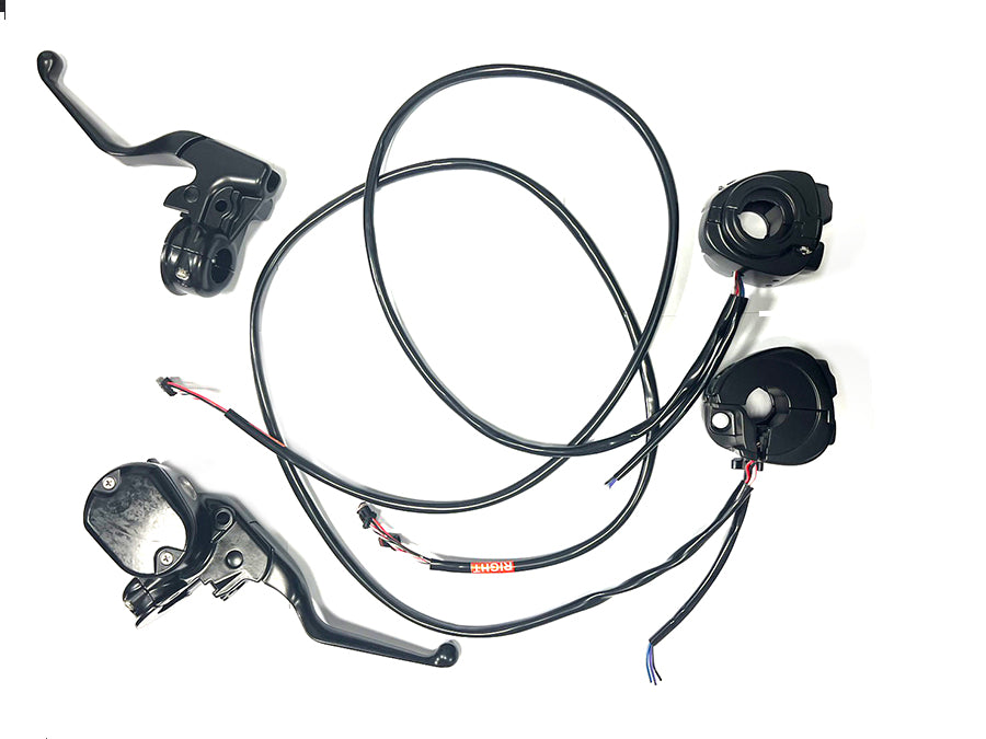 22-1845 - Handlebar Control Kit Black by V-Twin