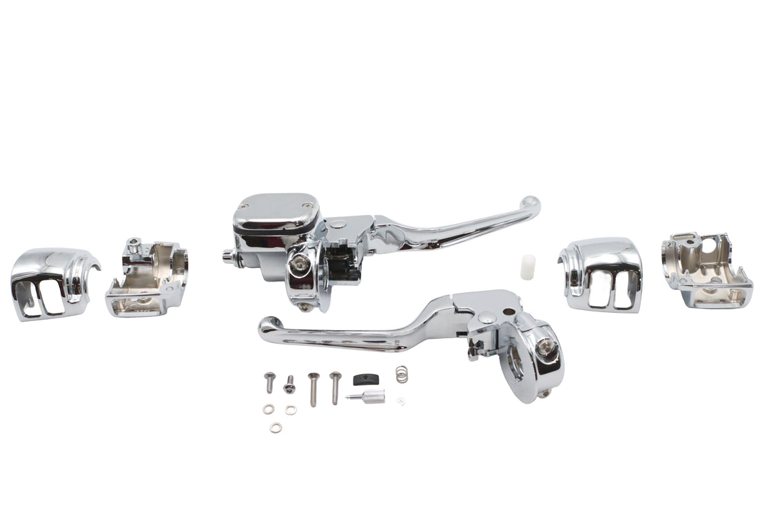 22-7256 - Ultima Handlebar Control Kit Chrome by Ultima