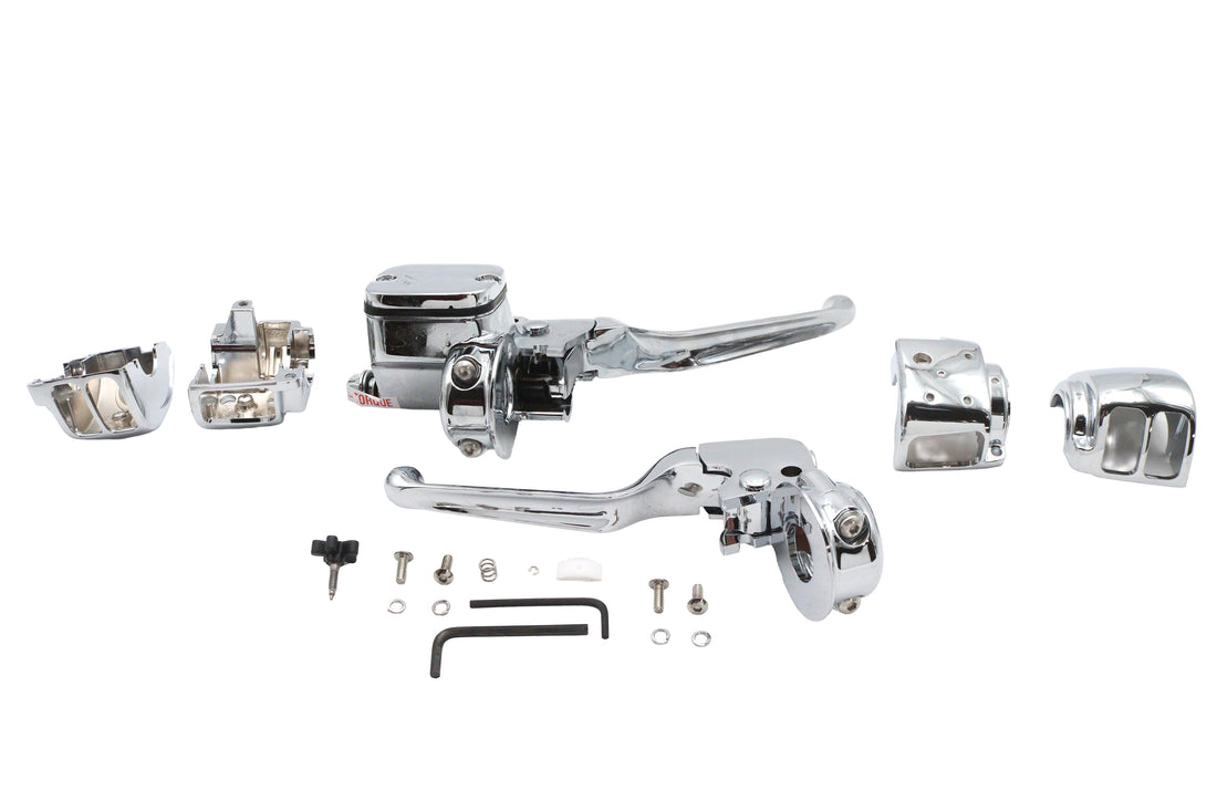 22-7257 - Ultima Handlebar Control Kit Chrome by Ultima