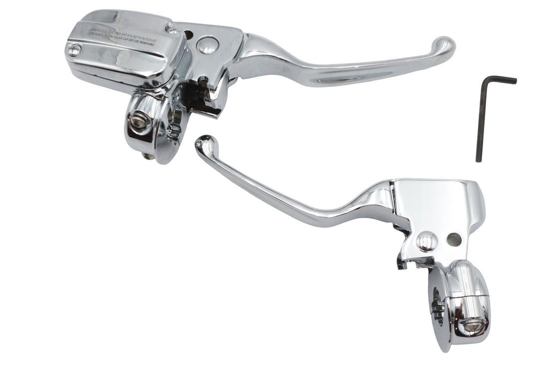22-7258 - Ultima Handlebar Control Kit Chrome by Ultima