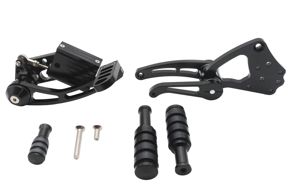 22-7541 - Ultima Billet Forward Control Kit Black by Ultima