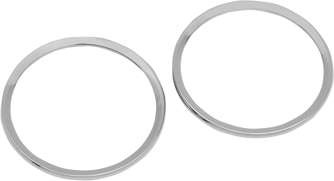 2202-0063 - DRAG SPECIALTIES Speaker Bezel - Chrome 2202-0063-SC-7