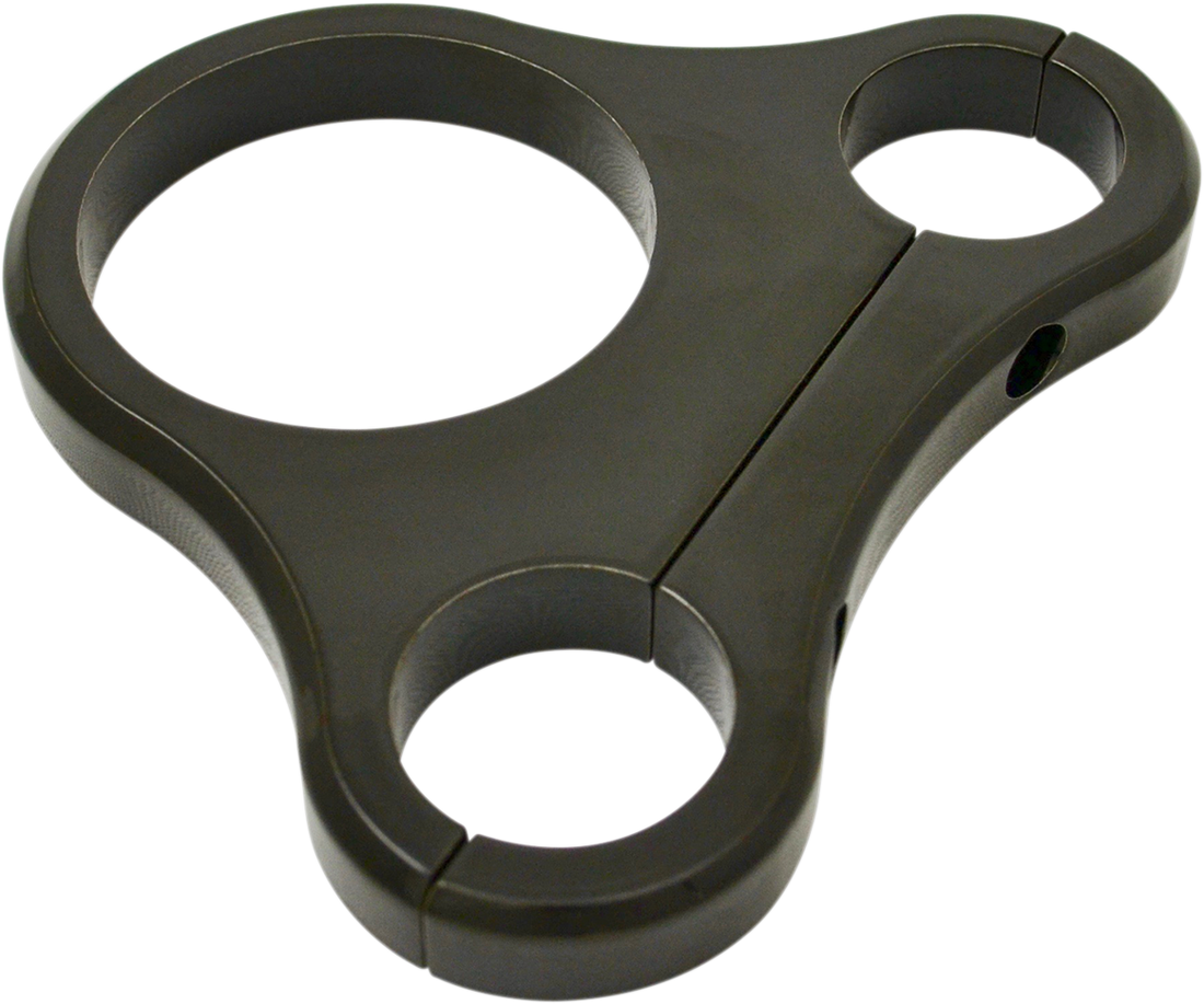 2210-0562 - DRAG SPECIALTIES 1.5" T-Bar Gauge Mount - Gloss Black - For OEM Gauge 2210-0562