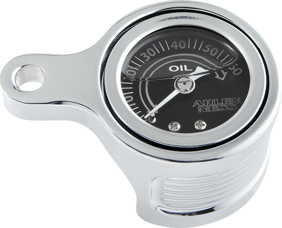 2212-0871 - ARLEN NESS Oil Pressure Gauge Kit - M8 - Black 610-101
