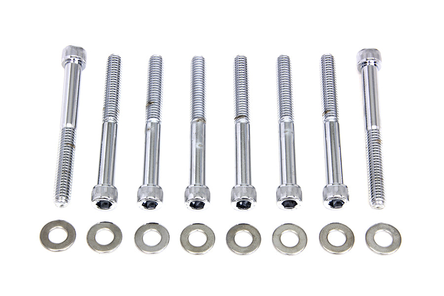 2217-8 - Chrome Engine Case Allen Type Screw Kit by Colony