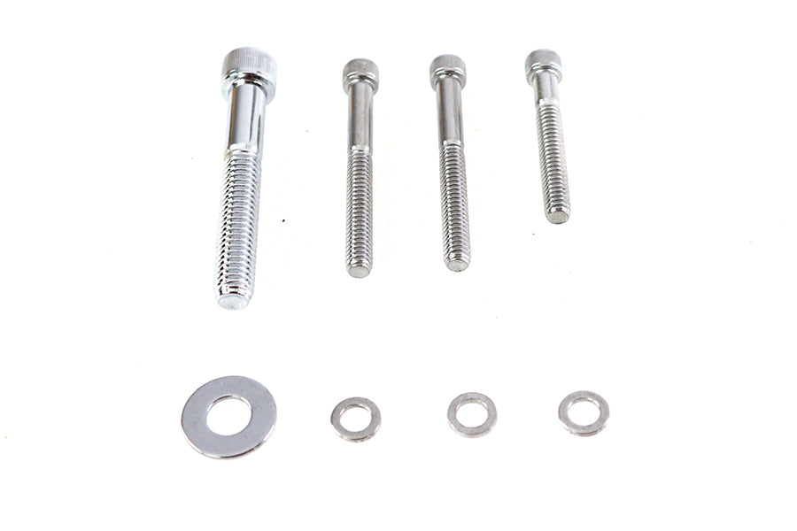 2226-4 - Sprocket Cover Screw Kit Chrome by Colony