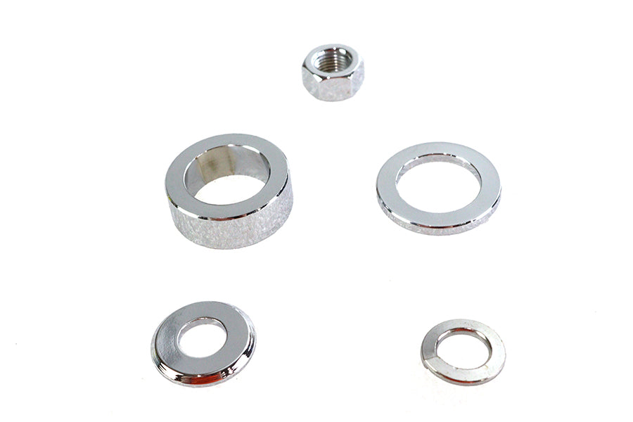2256-5 - Front Axle Spacer Kit Smooth Style Chrome by Colony
