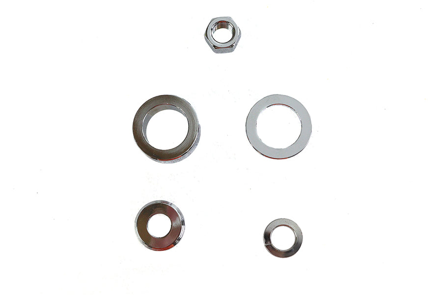 2256-5 - Front Axle Spacer Kit Smooth Style Chrome by Colony