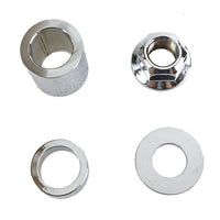 2257-4 - Rear Axle Spacer Kit Smooth Style Chrome by Colony