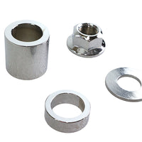 2257-4 - Rear Axle Spacer Kit Smooth Style Chrome by Colony