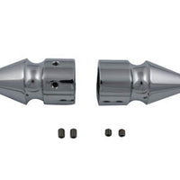 2263-2 - Chrome Front Axle Cover Set Pike Style by Colony
