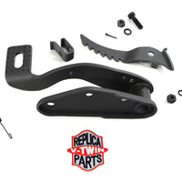 23-0055 - Parkerized Brake Pedal and Plate Kit by V-Twin