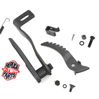 23-0055 - Parkerized Brake Pedal and Plate Kit by V-Twin