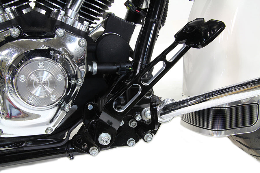 23-0061 - Black Contrast Cut Brake Pedal by V-Twin