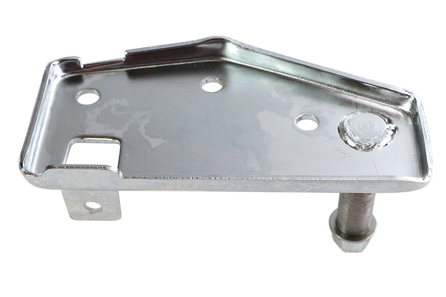 23-0102 - Rear Brake Pedal Mount Plate Chrome by V-Twin