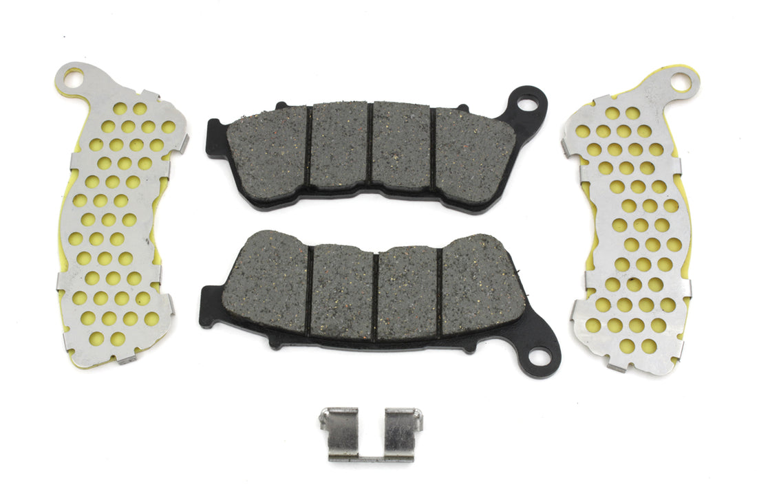 23-0191 - Zinc Dura Kevlar Front Brake Pad Set by Duro