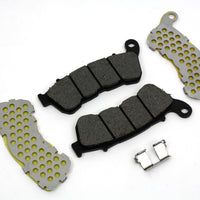 23-0191 - Zinc Dura Kevlar Front Brake Pad Set by Duro