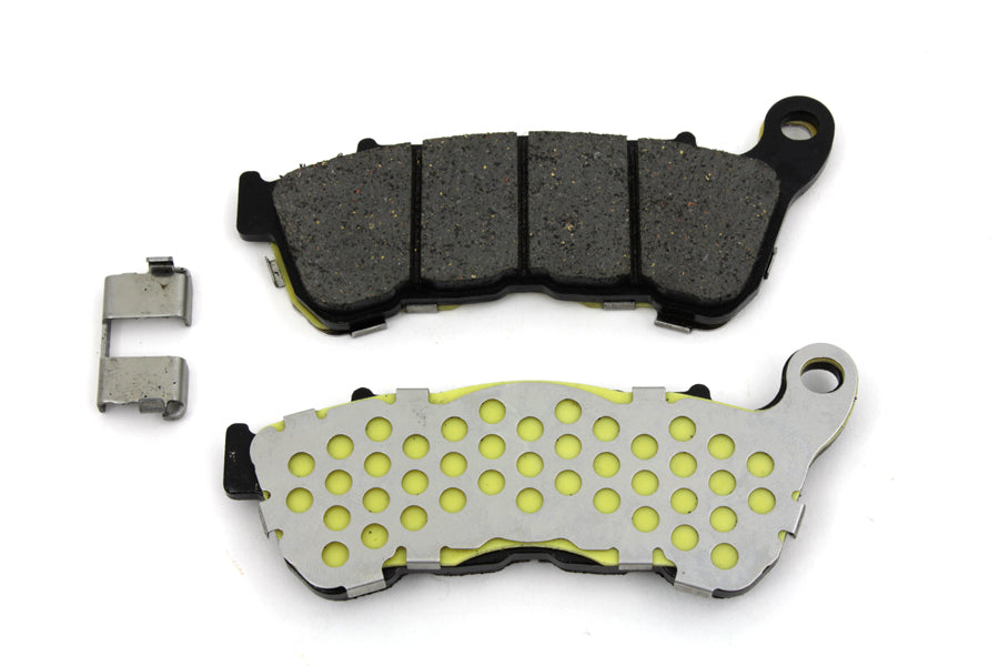 23-0191 - Zinc Dura Kevlar Front Brake Pad Set by Duro