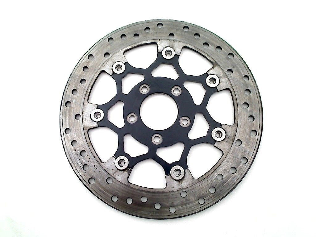 23-0231 - Floating Stainless Steel & Black 11.8  Front Brake Disc by V-Twin